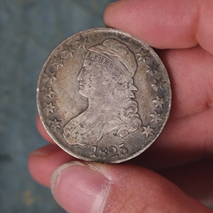 United States, Capped Bust Silver Half Dollar - 1825 - United States of America