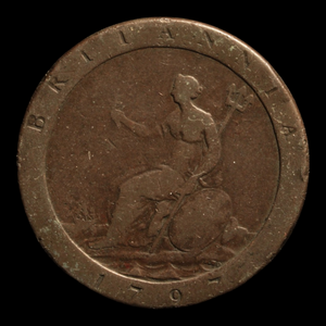 Britain, King George III, Cartwheel Penny - 1797 - British Empire